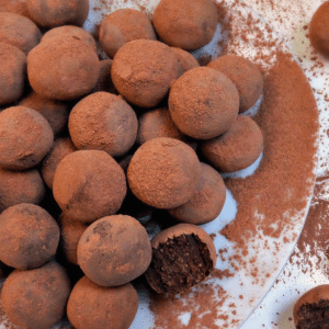 Van Houten cacao slagroomtruffels