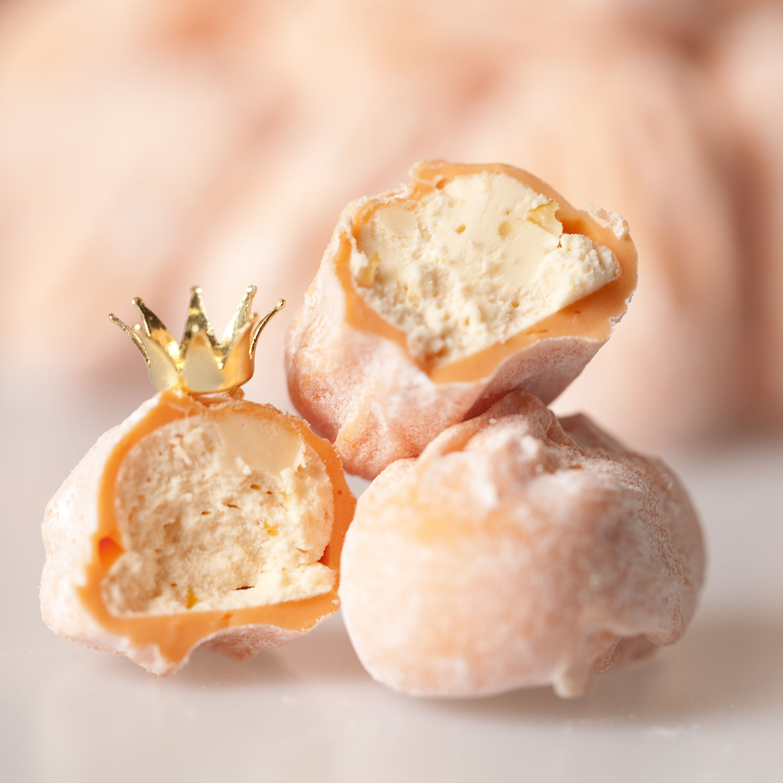 Vanille – witte chocolade Slagroomtruffels